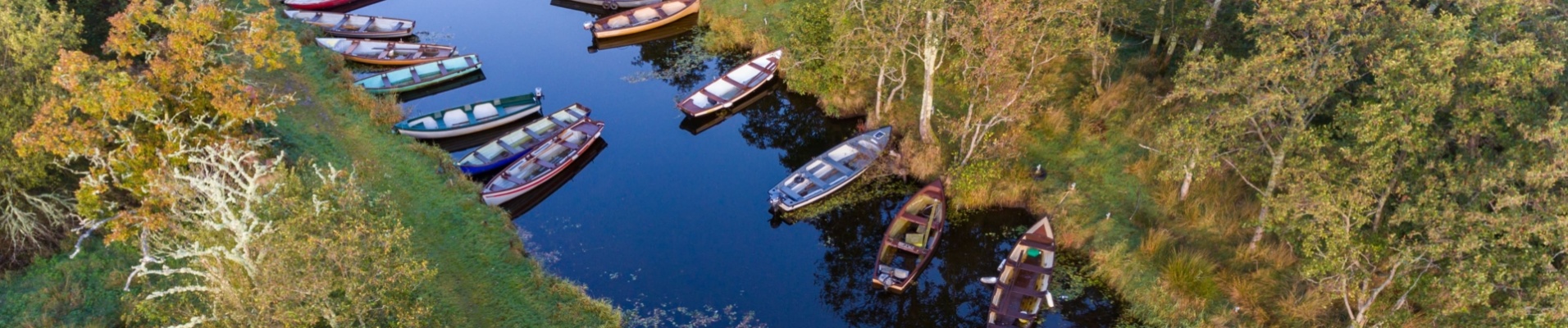 Bateaux de pecheurs, parc national de Killarney