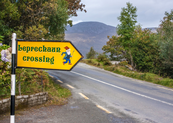 Leprechaun à Killarney, Irlande