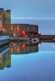 Le château de Carrickfergus, Irlande du Nord