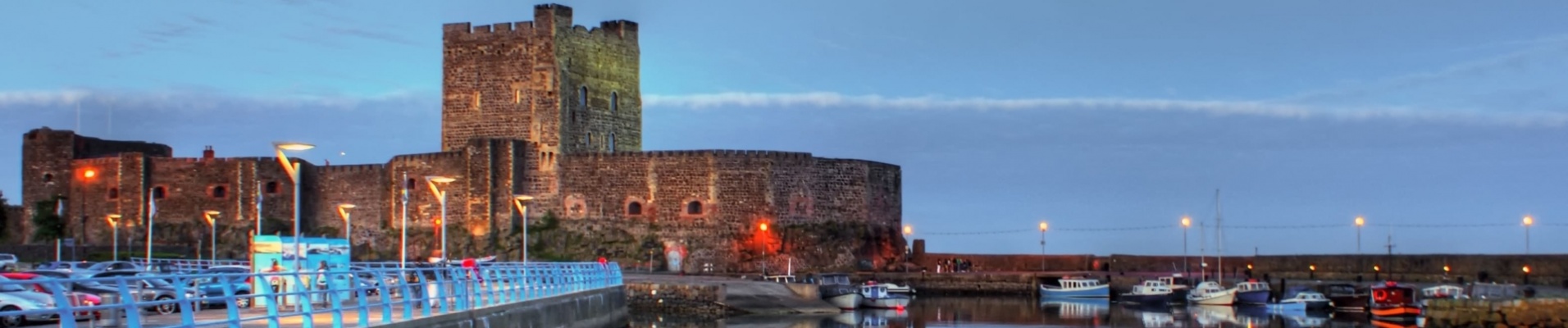 Le château de Carrickfergus, Irlande du Nord