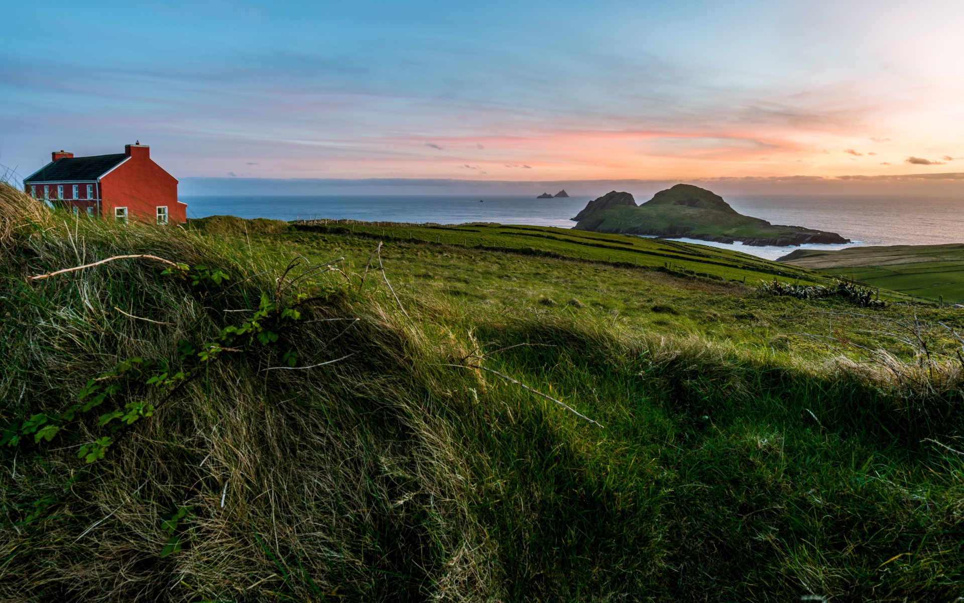 Vue sur Skellig, Irlande