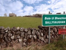 Entrée du village de Ballyvaughan