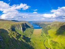 Vue du parc national de Glenveagh