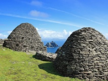 Site archéologique sur l'île de Skellig Michael